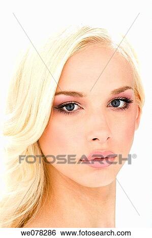 beauty, Beauty Care, blond, Close-up View Large Photo Image Stock Photograph - beauty, Beauty Care, blond, Close-up. Fotosearch