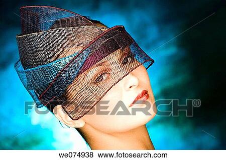 beauty, Beauty Care, blue, brunette View Large Photo Image Stock Photo - beauty, Beauty Care, blue, brunette. Fotosearch