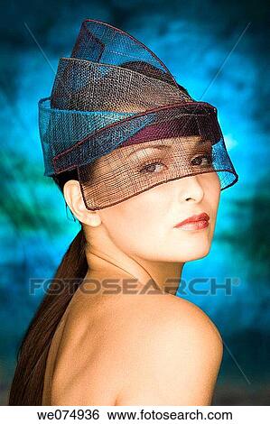 beauty, Beauty Care, blue, brunette View Large Photo Image Stock Photograph - beauty, Beauty Care, blue, brunette. Fotosearch