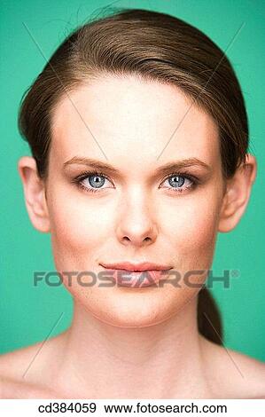 beauty, Beauty Care, blue eyes, brunette View Large Photo Image Stock Photo - beauty, Beauty Care, blue eyes, brunette. Fotosearch