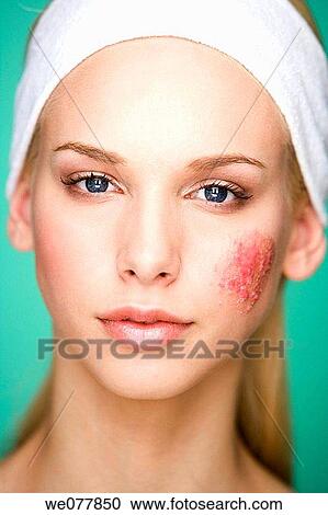 beauty, Beauty Care, blue eyes, cheek View Large Photo Image Stock Image - beauty, Beauty Care, blue eyes, cheek. Fotosearch
