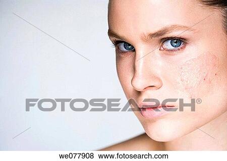 beauty, Beauty Care, blue eyes, cheek View Large Photo Image Stock Photo - beauty, Beauty Care, blue eyes, cheek. Fotosearch