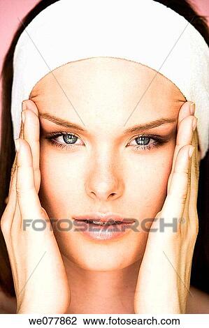 beauty, Beauty Care, blue eyes, Close-up View Large Photo Image Stock Image - beauty, Beauty Care, blue eyes, Close-up. Fotosearch