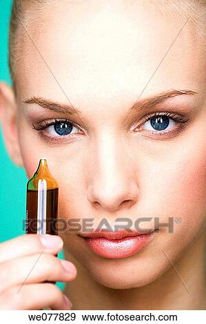 beauty, Beauty Care, blue eyes, Close-up View Large Photo Image Stock Photo - beauty, Beauty Care, blue eyes, Close-up. Fotosearch