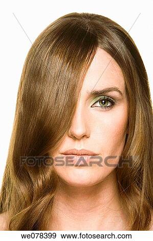 beauty, Beauty Care, brown hair, chestnut hair View Large Photo Image Stock Photo - beauty, Beauty Care, brown hair, chestnut hair. Fotosearch