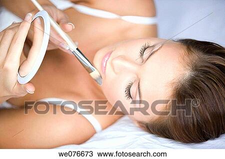 beauty, Beauty Care, brunette, brush View Large Photo Image Stock Image - beauty, Beauty Care, brunette, brush. Fotosearch