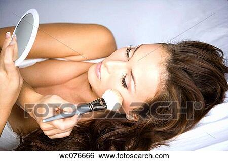 beauty, Beauty Care, brunette, brush View Large Photo Image Stock Photograph - beauty, Beauty Care, brunette, brush. Fotosearch