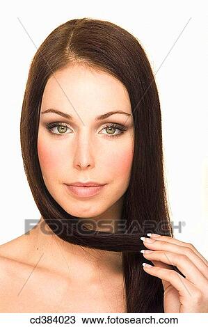beauty, Beauty Care, brunette, clipping path View Large Photo Image Stock Image - beauty, Beauty Care, brunette, clipping path. Fotosearch