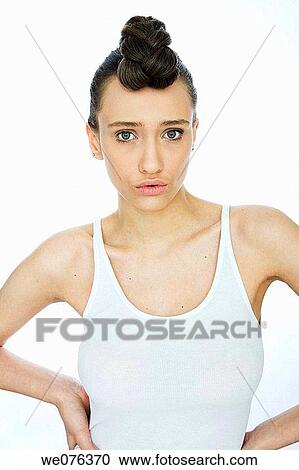 beauty, Beauty Care, brunette, clipping path View Large Photo Image Stock Image - beauty, Beauty Care, brunette, clipping path. Fotosearch