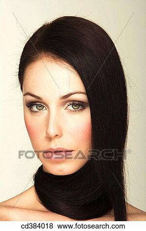 beauty, Beauty Care, brunette, clipping path View Large Photo Image Stock Photo - beauty, Beauty Care, brunette, clipping path. Fotosearch