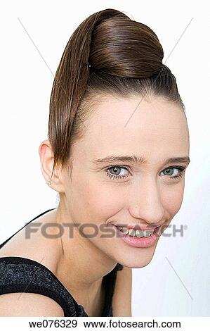 beauty, Beauty Care, brunette, clipping path View Large Photo Image Stock Photo - beauty, Beauty Care, brunette, clipping path. Fotosearch