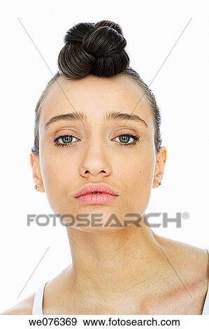 beauty, Beauty Care, brunette, clipping path View Large Photo Image Stock Photo - beauty, Beauty Care, brunette, clipping path. Fotosearch