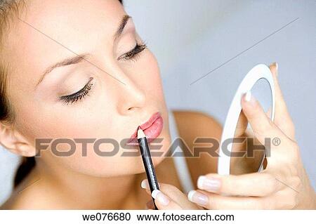 beauty, Beauty Care, brunette, Close-up View Large Photo Image Stock Image - beauty, Beauty Care, brunette, Close-up. Fotosearch