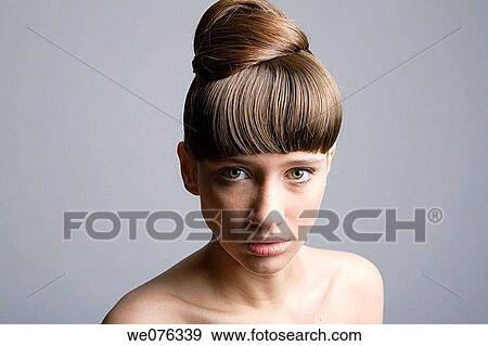 beauty, Beauty Care, brunette, Close-up View Large Photo Image Stock Photo - beauty, Beauty Care, brunette, Close-up. Fotosearch