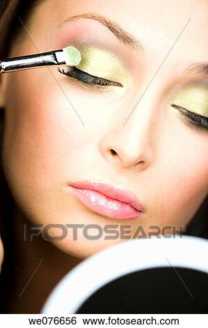 beauty, Beauty Care, brunette, Close-up View Large Photo Image Stock Photograph - beauty, Beauty Care, brunette, Close-up. Fotosearch