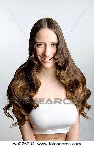 beauty, Beauty Care, brunette View Large Photo Image Picture - beauty, Beauty Care, brunette. Fotosearch
