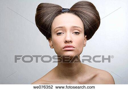 beauty, Beauty Care, brunette View Large Photo Image Stock Image - beauty, Beauty Care, brunette. Fotosearch