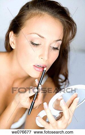 beauty, Beauty Care, brunette View Large Photo Image Stock Photo - beauty, Beauty Care, brunette. Fotosearch