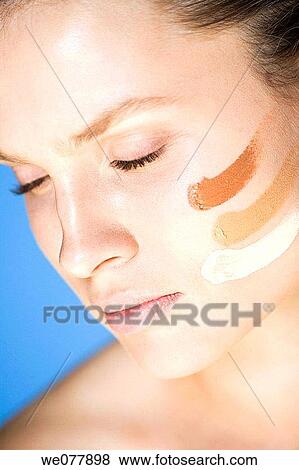 beauty, Beauty Care, cheek, Close-up View Large Photo Image Stock Photo - beauty, Beauty Care, cheek, Close-up. Fotosearch
