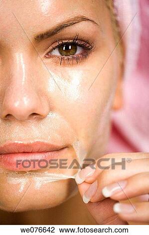 Stock Image - beauty, Beauty Care, clean, cleaning. Fotosearch