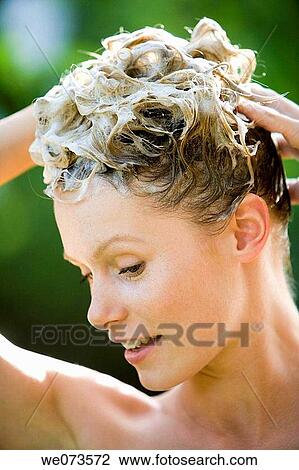 beauty, blond, clean, cleanliness View Large Photo Image Stock Image - beauty, blond, clean, cleanliness. Fotosearch