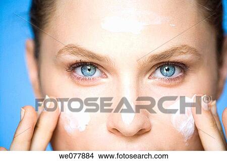 beauty, blue eyes, Beauty Care, apply View Large Photo Image Picture - beauty, blue eyes, Beauty Care, apply. Fotosearch