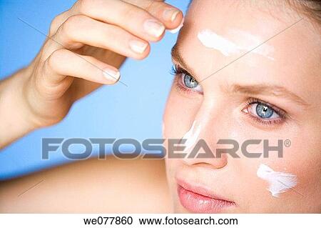 beauty, blue eyes, Beauty Care, apply View Large Photo Image Stock Image - beauty, blue eyes, Beauty Care, apply. Fotosearch