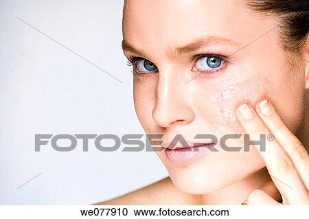 beauty, blue eyes, Beauty Care, apply View Large Photo Image Stock Image - beauty, blue eyes, Beauty Care, apply. Fotosearch