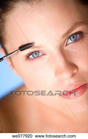 beauty, blue eyes, Beauty Care, apply View Large Photo Image Stock Image - beauty, blue eyes, Beauty Care, apply. Fotosearch