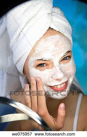 beauty, blue eyes, Beauty Care, apply View Large Photo Image Stock Photo - beauty, blue eyes, Beauty Care, apply. Fotosearch