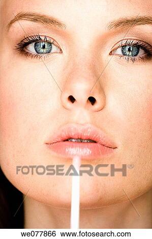 beauty, blue eyes, Beauty Care, apply View Large Photo Image Stock Photograph - beauty, blue eyes, Beauty Care, apply. Fotosearch