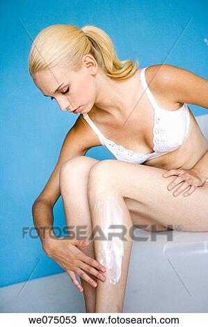 beauty, body, blue, blond, apply View Large Photo Image Stock Image - beauty, body, blue, blond, apply. Fotosearch