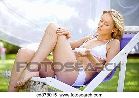 beauty, Body care, blond, apply View Large Photo Image Stock Photography - beauty, Body care, blond, apply. Fotosearch