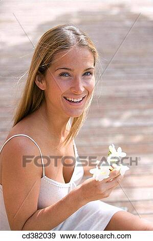 beauty, brown hair, carnality View Large Photo Image Stock Photo - beauty, brown hair, carnality. Fotosearch