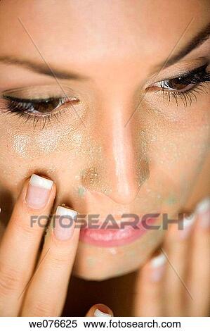beauty, brunette, Beauty Care, apply View Large Photo Image Stock Photography - beauty, brunette, Beauty Care, apply. Fotosearch