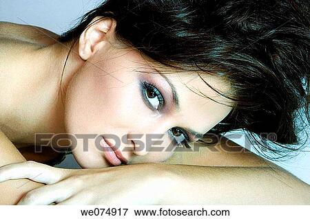 beauty, calm, brunette, Beauty Care, arm View Large Photo Image Stock Photo - beauty, calm, brunette, Beauty Care, arm. Fotosearch