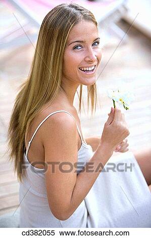 beauty, carnality, brown hair, aroma View Large Photo Image Stock Photography - beauty, carnality, brown hair, aroma. Fotosearch
