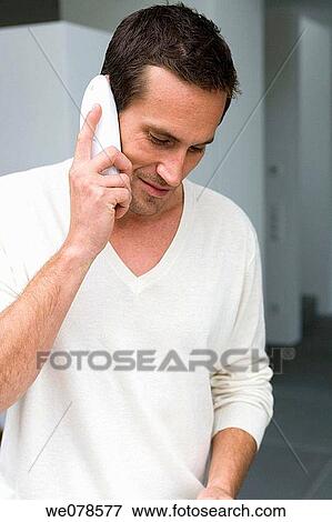 black hair, calling, communication View Large Photo Image Stock Photo - black hair, calling, communication. Fotosearch