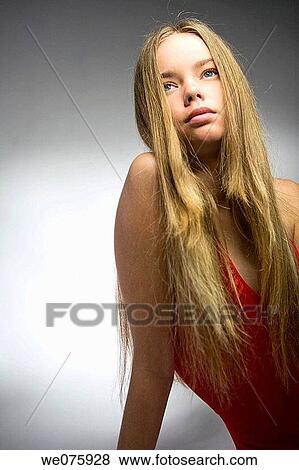 blond, Chiaroschuro, absorbed View Large Photo Image Stock Photo - blond, Chiaroschuro, absorbed. Fotosearch