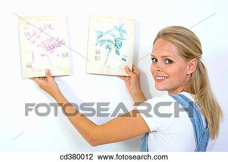 blond, choosing, choice, at-home View Large Photo Image Stock Image - blond, choosing, choice, at-home. Fotosearch