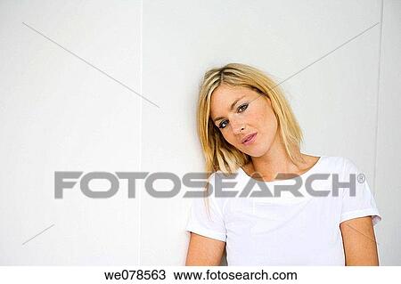 blond, contemporary, at-home View Large Photo Image Stock Image - blond, contemporary, at-home. Fotosearch