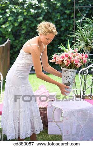 Stock Photo - blond, contemporary, day. Fotosearch