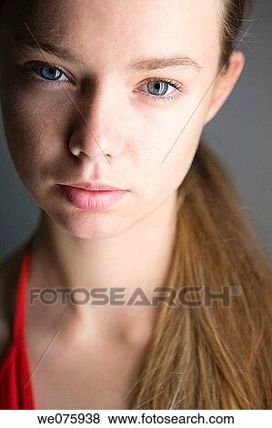 blue eyes, Chiaroschuro, Close-up View Large Photo Image Stock Photo - blue eyes, Chiaroschuro, Close-up. Fotosearch