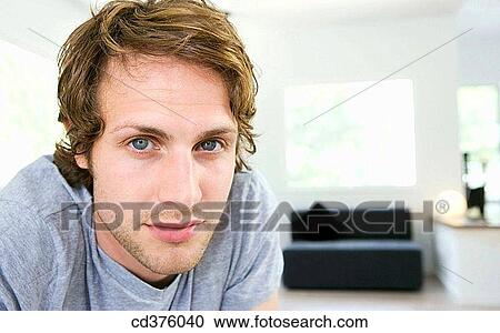 blue eyes, Close-up, at-home View Large Photo Image Stock Image - blue eyes, Close-up, at-home. Fotosearch