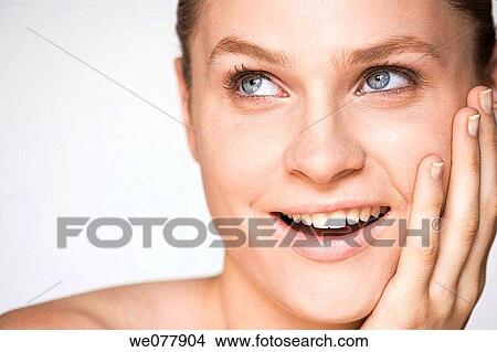 blue eyes, Close-up, clipping path, absorbed View Large Photo Image Picture - blue eyes, Close-up, clipping path, absorbed. Fotosearch