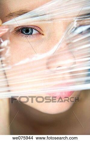 blue eyes, Close-up, contemporary View Large Photo Image Picture - blue eyes, Close-up, contemporary. Fotosearch