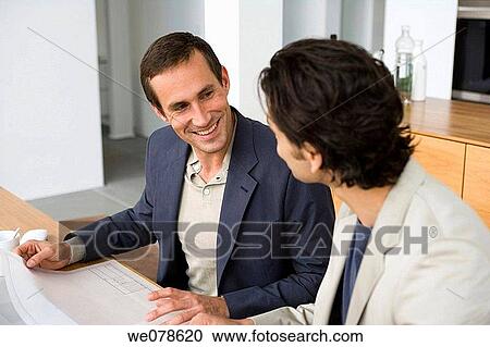 blueprint, business, colleague View Large Photo Image Stock Image - blueprint, business, colleague. Fotosearch