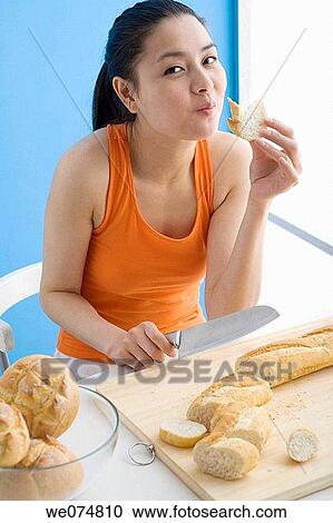 board, Bread roll, bread, bowl, Asian View Large Photo Image Stock Image - board, Bread roll, bread, bowl, Asian. Fotosearch