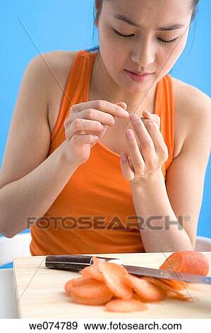 board, Chopping-board, carrot, Asian View Large Photo Image Stock Photo - board, Chopping-board, carrot, Asian. Fotosearch