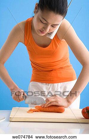 board, Chopping-board, carrot, calling, Asian View Large Photo Image Picture - board, Chopping-board, carrot, calling, Asian. Fotosearch